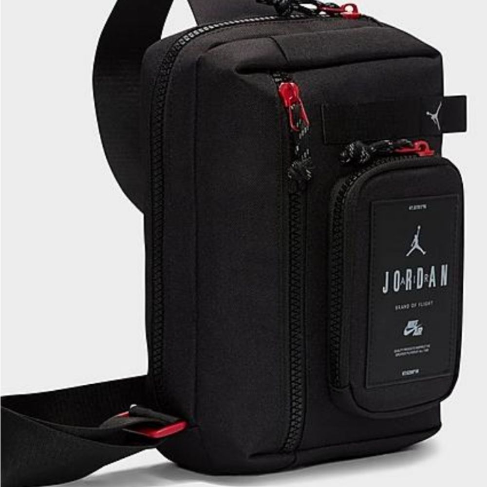 Jordan Hesi Crossbody Bag- Black